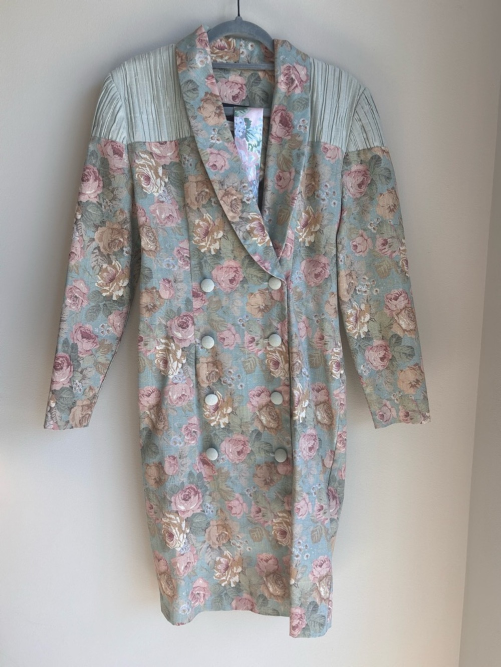 Vintage John Roberts coat dress, vintage size 7/8 — fits like a modern small - Picture 2 of 8